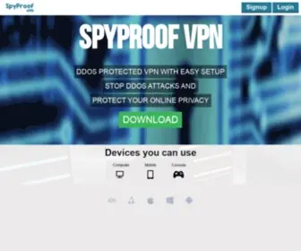 SPYproof.net(SpyProof VPN) Screenshot