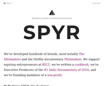 SPYR.me(Branding, Design, & Publishing since 2011) Screenshot