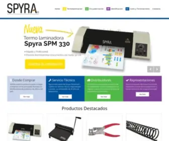 SPyra.cl(Productos para termolaminar) Screenshot