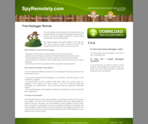 SPyremotely.com(Free Keylogger Remote) Screenshot