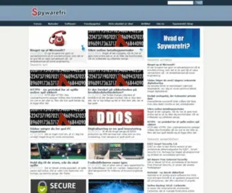 SPywarefri.dk(For en sikkerheds skyld) Screenshot