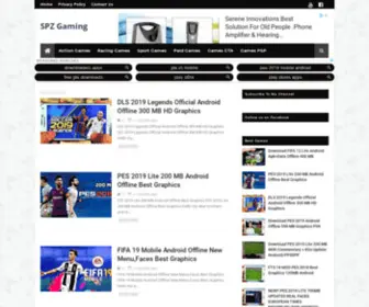SPzgaming.com(SPZ Gaming) Screenshot