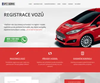 SPzservis.cz(SPZ servis) Screenshot
