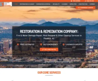 SQ1Builders.com(Fire & Water Damage Restoration Phoenix) Screenshot