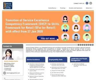 Sqcentre.com(Service Quality Centre) Screenshot