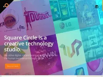 Sqcircle.com(Square Circle) Screenshot