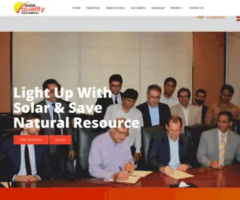 SQF.com.pk(Solar Quality Foundation) Screenshot