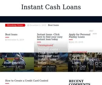 SQJH.me.uk(Instant Cash Loans) Screenshot
