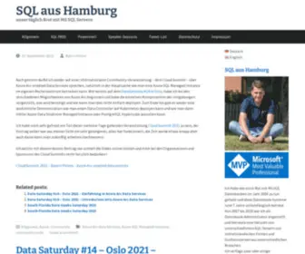 SQL-Aus-Hamburg.de(SQL aus Hamburg) Screenshot