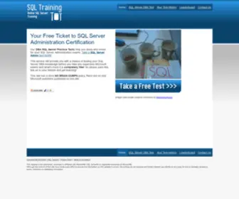 SQL-Training.net(Free SQL Server DBA Tests) Screenshot