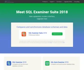 Sqlaccessories.com(SQL Comparison and Synchronization Tools) Screenshot