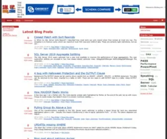 SQLblog.com(The SQL Server blog spot on the web) Screenshot