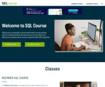 SQlcourse2.com(Beginner & Advanced Interactive SQL Tutorials) Screenshot