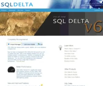 SQldelta.com(SQL Delta) Screenshot