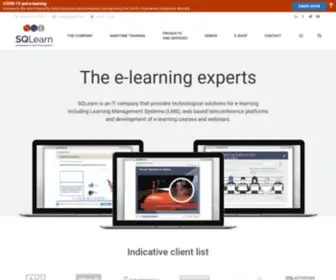 Sqlearn.com(ONLINE CBT platform) Screenshot