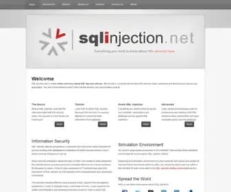 Sqlinjection.net(SQL Injection) Screenshot