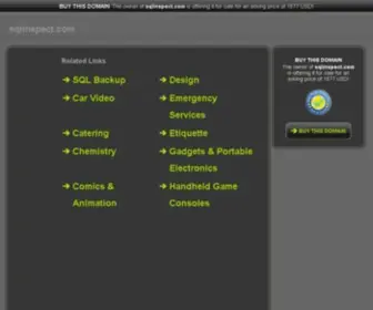 Sqlinspect.com(Sqlinspect) Screenshot