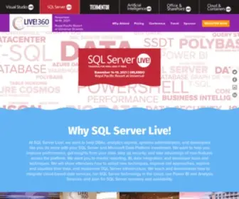 SQllive360.com(SQL Server Live) Screenshot
