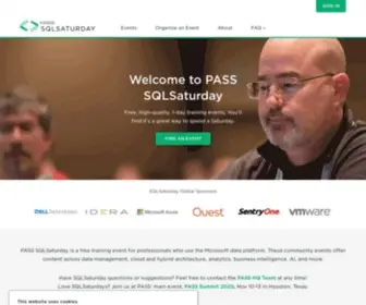 SQlsaturday.com(SQL Saturday) Screenshot