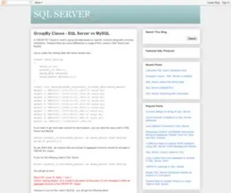 SQlservercurry.com(SQL Server Tutorials and Tips) Screenshot