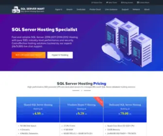 SQlservermart.com(Dedicated SQL Server Hosting) Screenshot