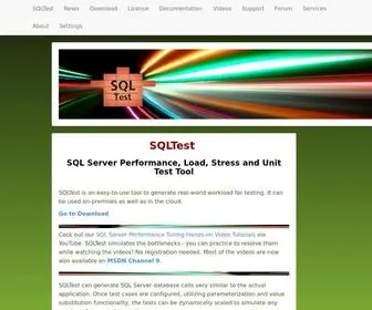 SQltest.org(SQLTest Tool) Screenshot