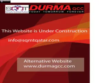 SQMtqatar.com(SQMT Qatar Machinery Equipment) Screenshot