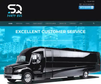 Sqpartybusatlanta.com(Atlanta Party Bus by SQ Party Bus) Screenshot