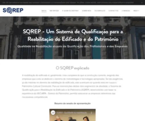 Sqrep.com(SQREP) Screenshot