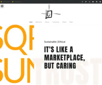 SQrsun.org(Communities marketplace) Screenshot