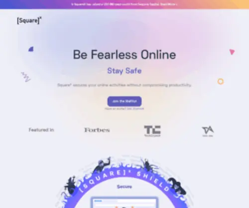 SQRX.com(Be Fearless Online) Screenshot