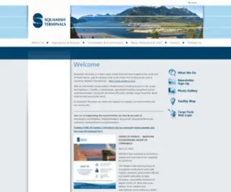 Sqterminals.com(Squamish Terminals) Screenshot