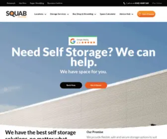 Squabstorage.co.uk(Squab Storage) Screenshot