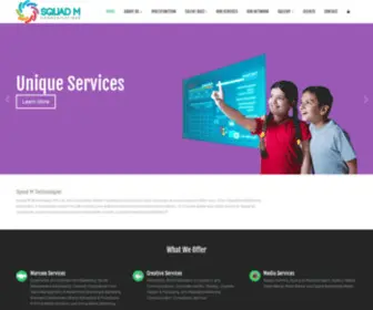 Squadm.co.in(Squad M Technologies) Screenshot