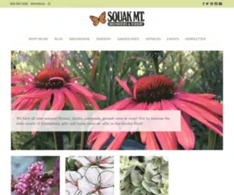 Squakmtnursery.com(Squak Mt. Nursery) Screenshot