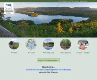 Squamlake.com(Squam Lakes Conservation Society) Screenshot