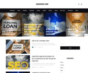 Squaradv.com(Improve Your Business Visibility) Screenshot