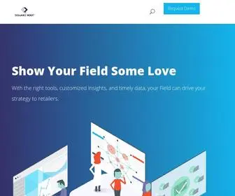 Square-Root.com(Store Relationship Management Software) Screenshot