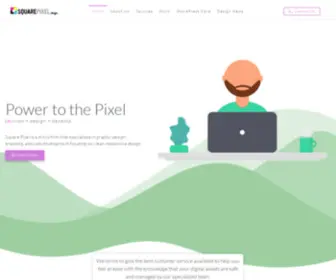 Square2Pixel.com(Square Pixel Design and Development) Screenshot
