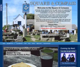 Squareandcompasspub.co.uk(Default page) Screenshot