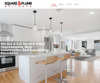 Squareandplumb.com(WE ARE A FULL SERVICE HOME IMPROVEMENT) Screenshot