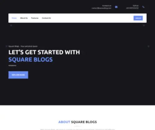 Squareblogs.net(Square Blogs) Screenshot
