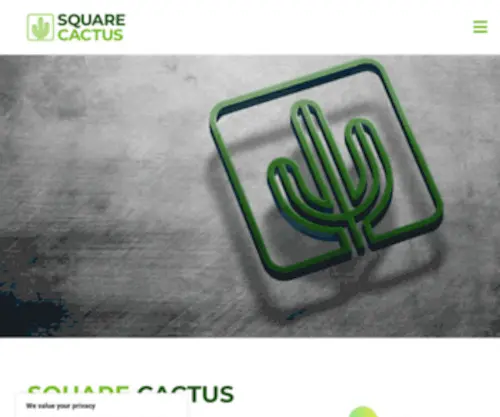 Squarecactus.co.uk(Square Cactus love the difference) Screenshot