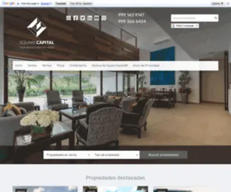 Squarecapital.mx(Bienvenido a Square Capital) Screenshot