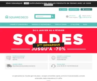 Squaredeco.com(Armoire) Screenshot