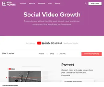 Squaredpoints.com(Social Video Growth) Screenshot