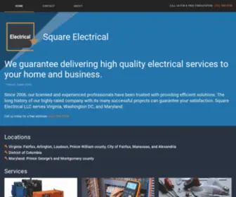 Squareelectrical.com(Square Electrical) Screenshot