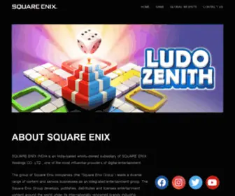 Squareenix-India.com(Square Enix India) Screenshot