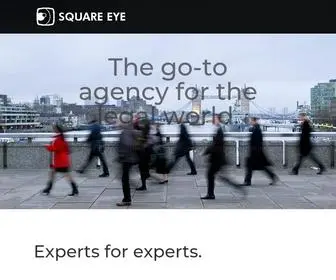 Squareeye.com(Websites and website support for professionals) Screenshot
