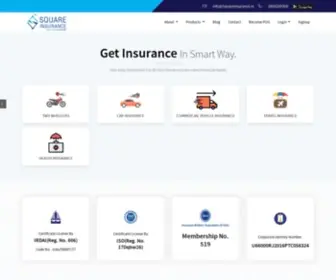 Squareinsurance.in(Square Insurance Brokers Pvt. Ltd) Screenshot